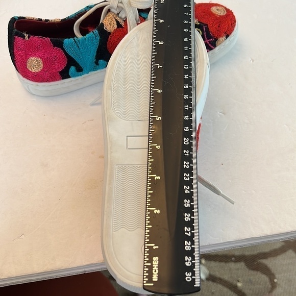 Shans Amsterdam Handcrafted Embroidered Sneakers size 36 - Picture 13 of 15